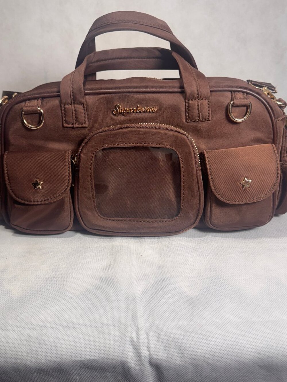 Sugarbones Star Bag in the shade of Teddy